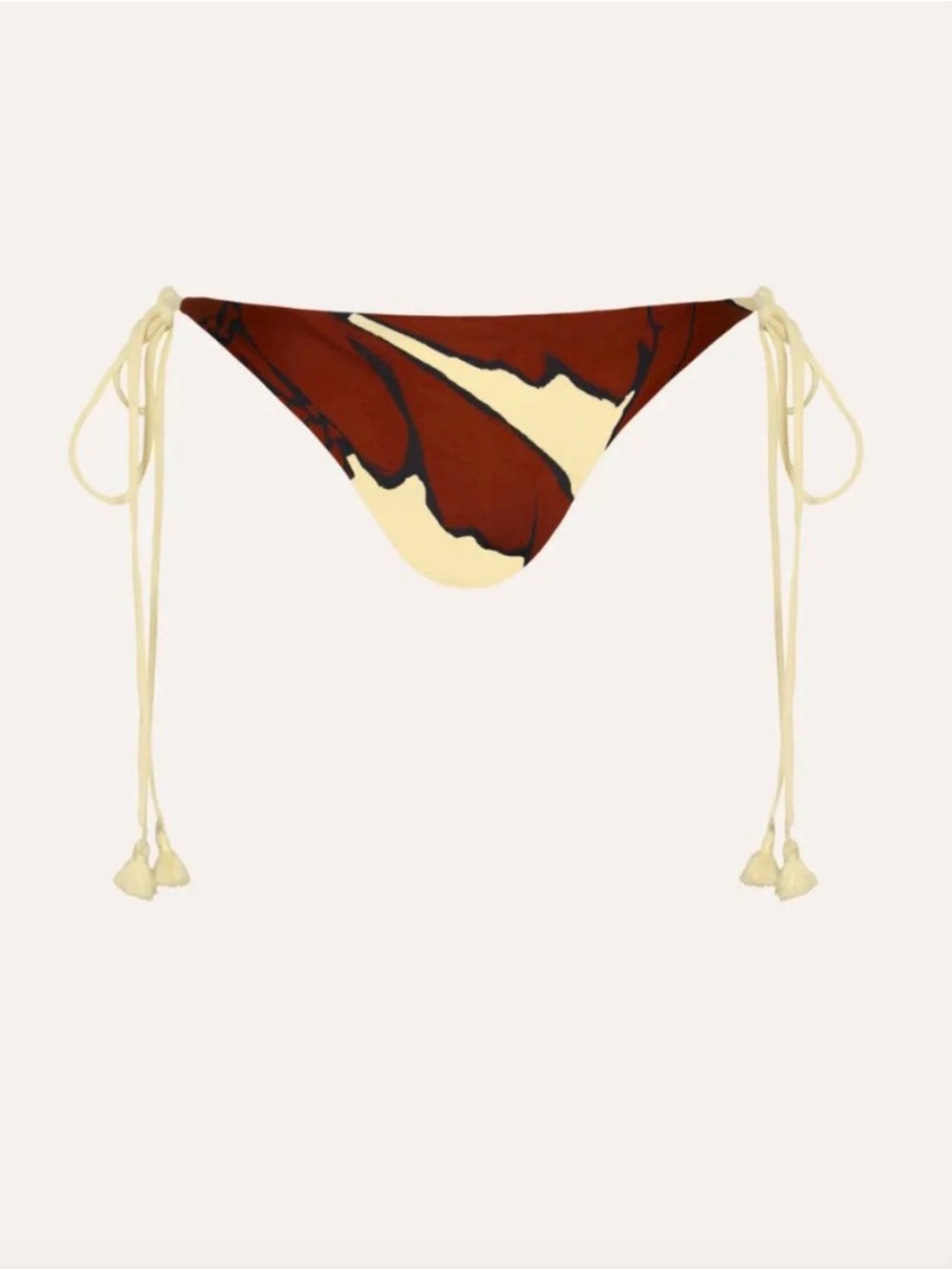 NWT Johanna Ortiz palms entorche Del Mar bikini bottom sz L $240